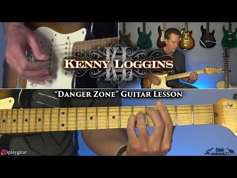 Kenny Loggins - Danger Zone Guitar Lesson (Top Gun)