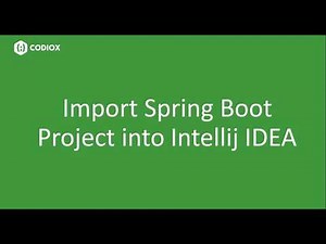 How to import a Spring Boot project from Github into IntelliJ IDEA