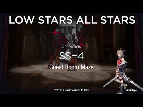 【Arknights】SS-4 Low Rarity Guide