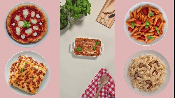 My Cooking Box Gourmet Pasta Dinner Meal Kit - Fusilli Pasta with Cheese and Truffle Sauce, 16.5 oz (467g), all the Italian Ingredients Needed in one Box, 2/3 Servings, Cooking Box, food gifts