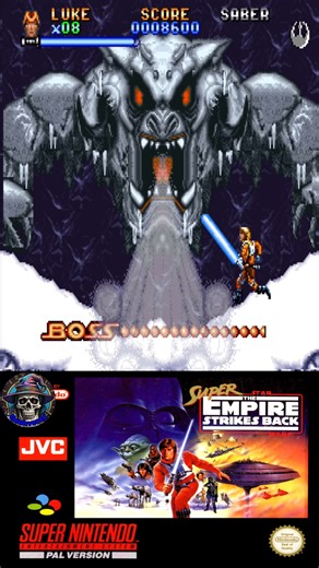 Super Star Wars: The Empire Strikes Back (SNES) - Boss Giant Wampa Creature #fblifestyletyle #starwars #retrogaming | Geekversy