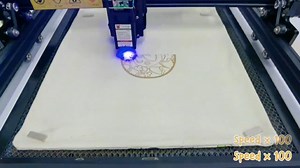 Watch FoxAlien Reizer Engraving Test - Canvas on Amazon Live