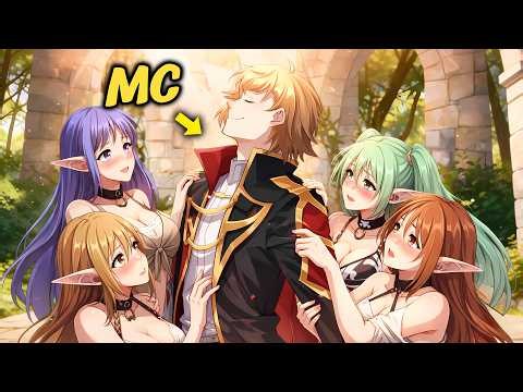 He's Reborn as the VILLAIN BOSS and Every Elf Girl Wants Him! - Manhwa Recap