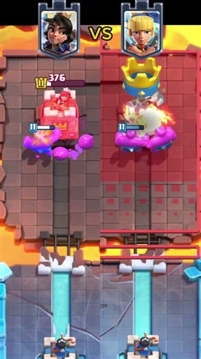 Princess vs Dagger Duchess #clashroyale #viral
