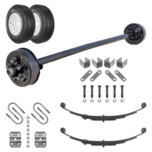 Dexter 3,500 lb Electric Brake Trailer Axle Kits