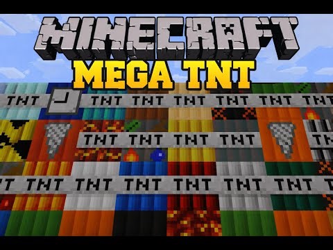 MINECRAFT'S BEST TNT MOD? (MEGA TNT 1.21) Mod link in description