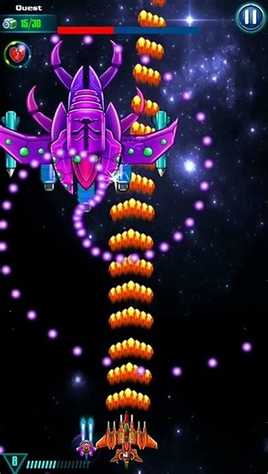 galaxy attack Alien shooter level 40