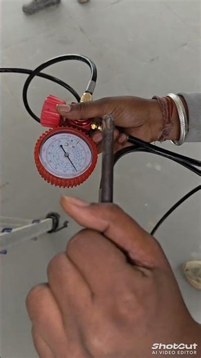 #airconditioner #split #pressure testing