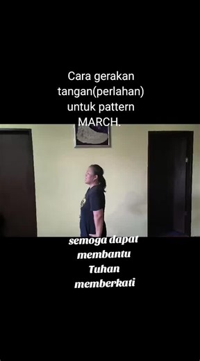 5. Pattern March(Berbaris) YESAYA 42:13 *Kaki marching bermula dari kaki kanan. #pelayanantarianregion5 #aheartofworship #shachahministriesinternational #dancerofyahweh #dancingbeforethelord