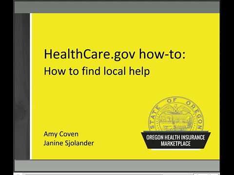 HealthCare.gov how-to: #6 How to find local help