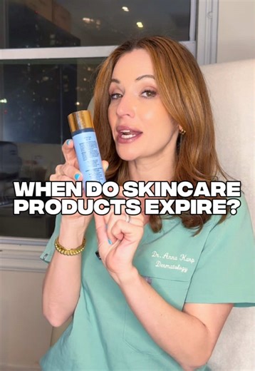Be honest, do you know if your skincare products are expired?👀 Board certified dermatologist @Dr. Anna Karp has some hot tips on expired product, and how to save your skin from a potentially painful reaction. #skincare #skin #dermatologist #skincareproducts #skincareroutine