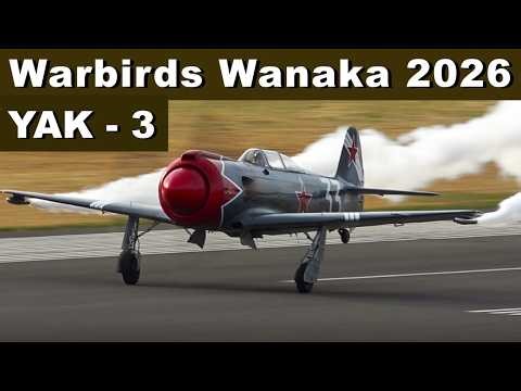 Warbirds Over Wanaka 2026 - Record Holding YAK 3 "Steadfast"