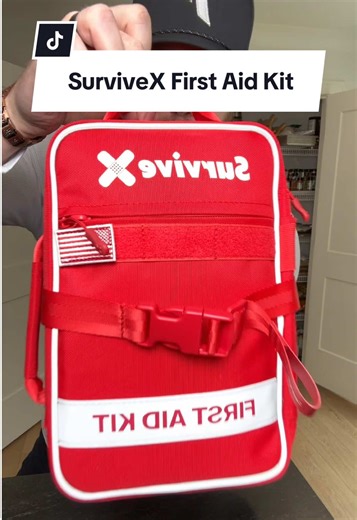 This is a large comprehensive first aid kit! #tiktokshopsales #tiktokshopfinds #tiktokshopcreatorpicks #firstaidkit #SurviveX