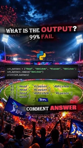 🔥 99% Beginners Get This Python Output Wrong! 😱 | Python Interview Question #coding #python