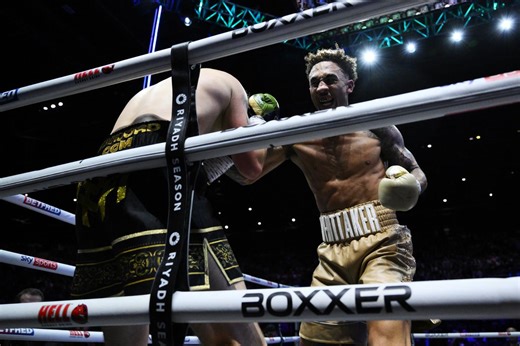 Whittaker defeated Cameron early in a rematch