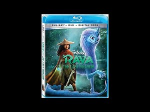 Opening to Raya and the Last Dragon 2021 Blu-Ray