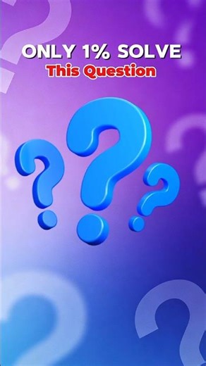 Only 1% Solve This 😳 | Hard Math Quiz #quizchallenge