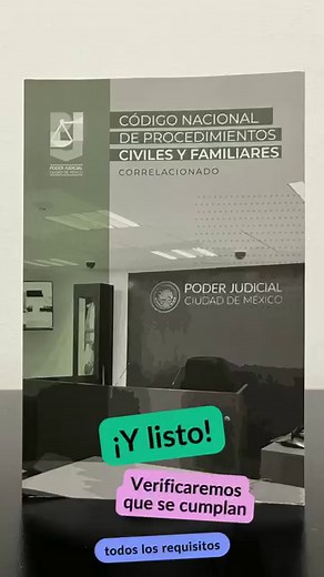 🌟 ¡Gratis! 🌟¿Quieres obtener un ejemplar del Código Nacional del Procedimientos Civiles y Familiares? ¡Participa y gana! #Entérate de las reglas: ✅ Síguenos en todas nuestras redes sociales. (Te pediremos captura de pantalla en caso de que seas la persona ganadora). ✅ Contesta correctamente las preguntas que realizaremos en historias en Instagram. ✅ Tener disponibilidad para la entrega del premio en la #CDMX . 🚨Verificaremos que se cumpla la totalidad de requisitos. Agradecemos a la Dirección