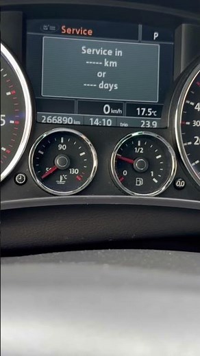RESET SERVICE VW TOUAREG