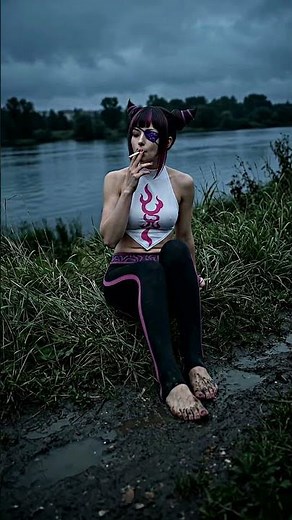Real Life Juri Han: Barefoot Walk IRL (Feet ASMR POV)