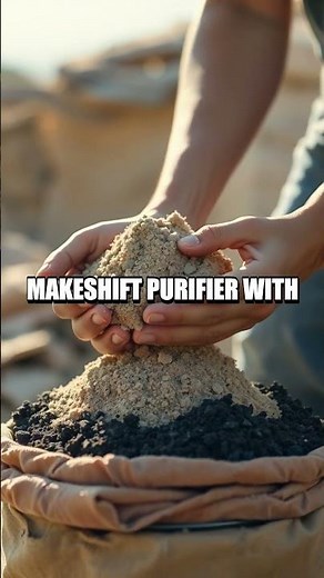 Filtering Water in the Backcountry DIY Sand and Charcoal Purifier