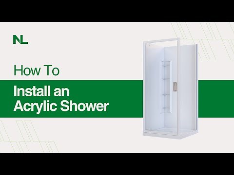 How to Install an Acrylic Shower