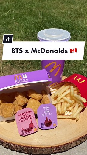 BTS x McDonald's Meal Experience in Canada