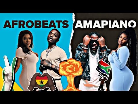 Amapiano 🇿🇦 vs Afrobeats 🇳🇬 🇬🇭 The Battle of Two Iconic Sounds