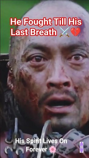 Katsumoto’s Heartbreaking Last Breath 💔⚔️ | The Last Samurai Saddest Scene #shorts
