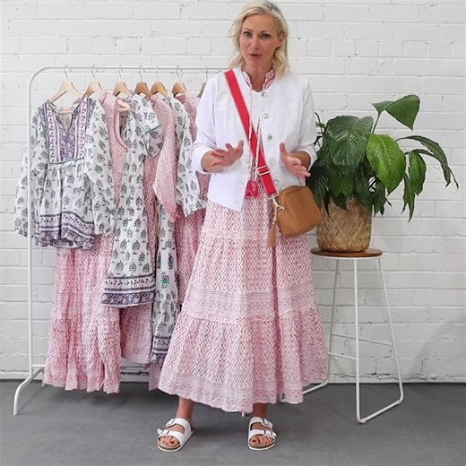 See something you like?  These new arrivals won’t stick around long. Snap them up before they sell out.   Buy now, pay later with Afterpay  Get 10% off your first order ️ Hassle-Free Returns  Free Shipping For Aus Orders Over $150 Model wears Collarless Denim Jacket, Mollymook Dress, Zoe Crossbody Bag, Bag Strap Stripe, & Lynx Slides. | White & Co. | Facebook