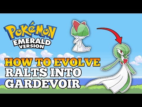 Pokemon Emerald | How To Evolve Ralts into Kirlia and Gardevoir