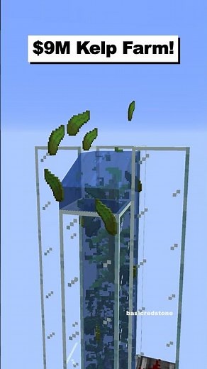 $9M Kelp Farm | Donut SMP #shorts