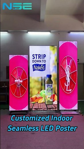 Get Your Custom Seamless Indoor LED Poster!