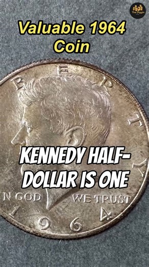 1964 Kennedy Half Dollar Worth Thousands – Rare Find #coinsvalue #rarecoins #penny | The Diggin Dave