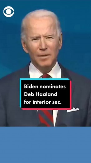 Deb Haaland: First Native American Interior Secretary