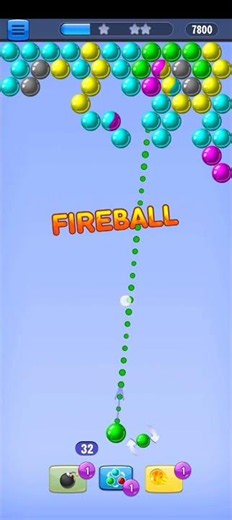 Bubble Shooter Gameplay 🎯 PERFECT SHOT! Most Satisfying Level Clear Ever 🤯 | #Shorts