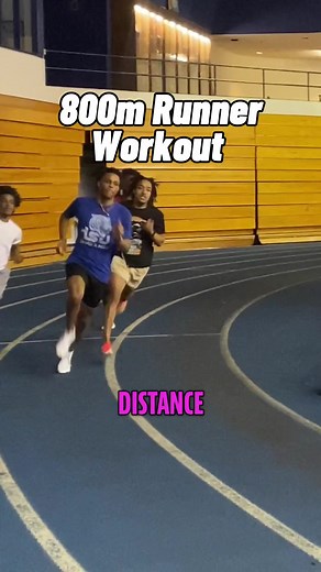 Intense College Track Workout for Middle Distance Runners