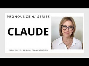 Learn to Pronounce CLAUDE | American English AI Pronunciation Lesson #LearnEnglish