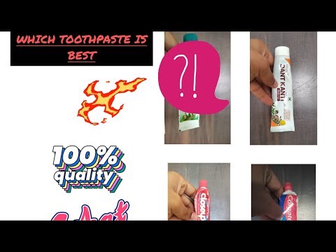 Which toothpaste is best "dant Kanti vs Himalayan toothpaste vs hydent k vs colgate vs close up