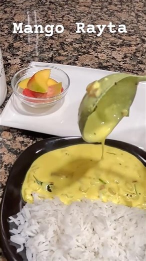 How to Make Mango Raita | Quick Yummy Easy to Make 🥭