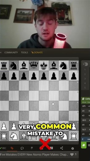Atomic Chess: The Controversial Mindset Shift for Players #shorts