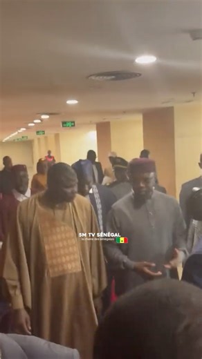 L’arrivée pm Ousmane Sonko à grand théâtre🇸🇳🥰