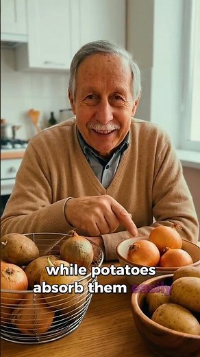 Why You Should Never Store Onions Next to Potatoes #healthtips #healthyfood