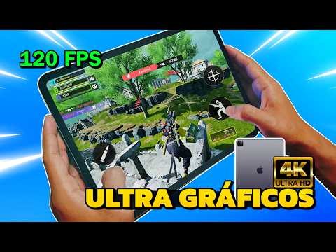 JUGUÉ CON EL IPAD MÁS POTENTE! 120 FPS ULTRA GRÁFICOS EN COD MOBILE (IPad pro M5)