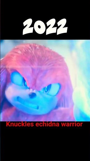 evolution of knuckles echidna 1993/2024 #sega