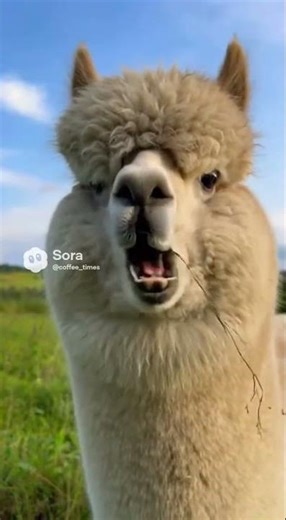 【中毒性】アルパカの「ハミング」が予想外すぎた / Alpaca Humming While Eating ASMR #shorts