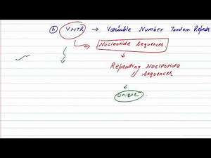 (a) Expand VNTR and describe its role in DNA finger printing. (b) List any two applications of D...