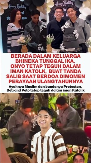 Betrand Peto Makes the Sign of the Cross Before Praying at His Birthday Celebration #betrandpeto ...