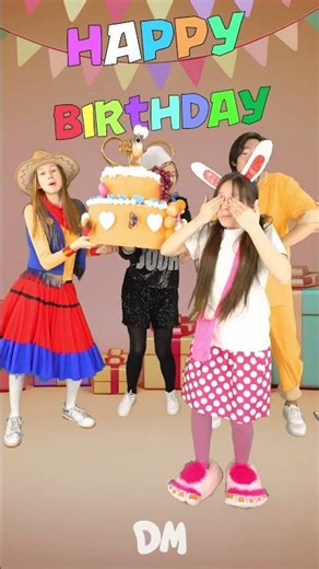 🎂 Happy Birthday Song 🎉 | Fun Animated Version | Sing Along & Celebrate! | @dominoki