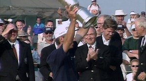 3.3K views · 74 reactions | "It's the shot of his life!" Corey Pavin's legendary 4-wood on the 18th hole at Shinnecock Hills helped his U.S. Open dream come true as he raised the  in 1995. | U.S. Open Championship | Facebook